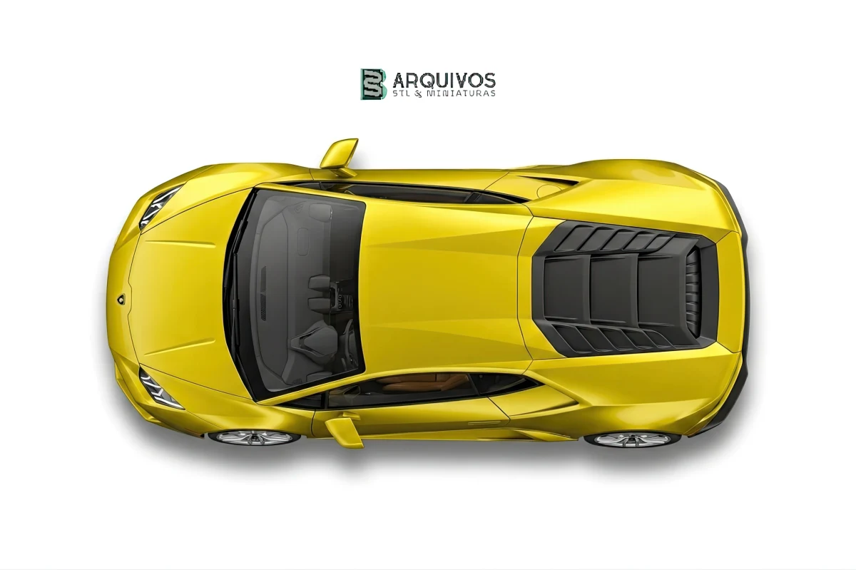 Modelo 3D STL - Lamborghini Huracan LP610-4 2015 — foto 2